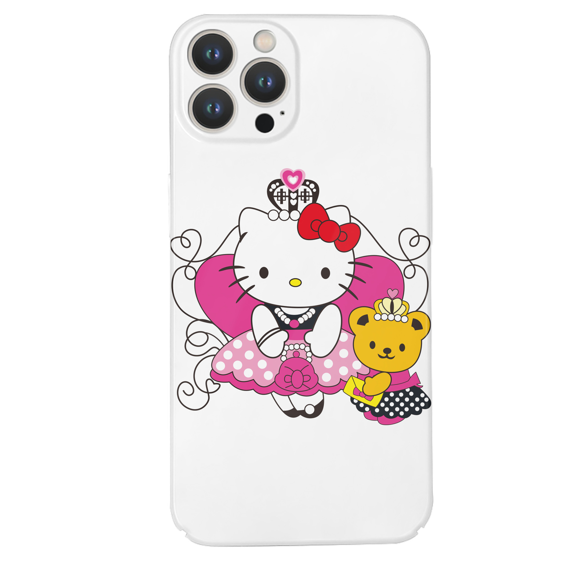 （画像用） Hello Kitty ハローキティ 【iPhone 14シリーズ対応】ハードケース